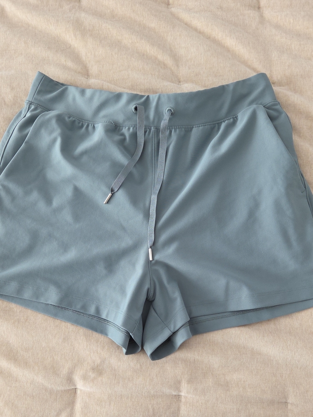 Old Navy Women's Drawstring Athletic Shorts - Dusty Blue